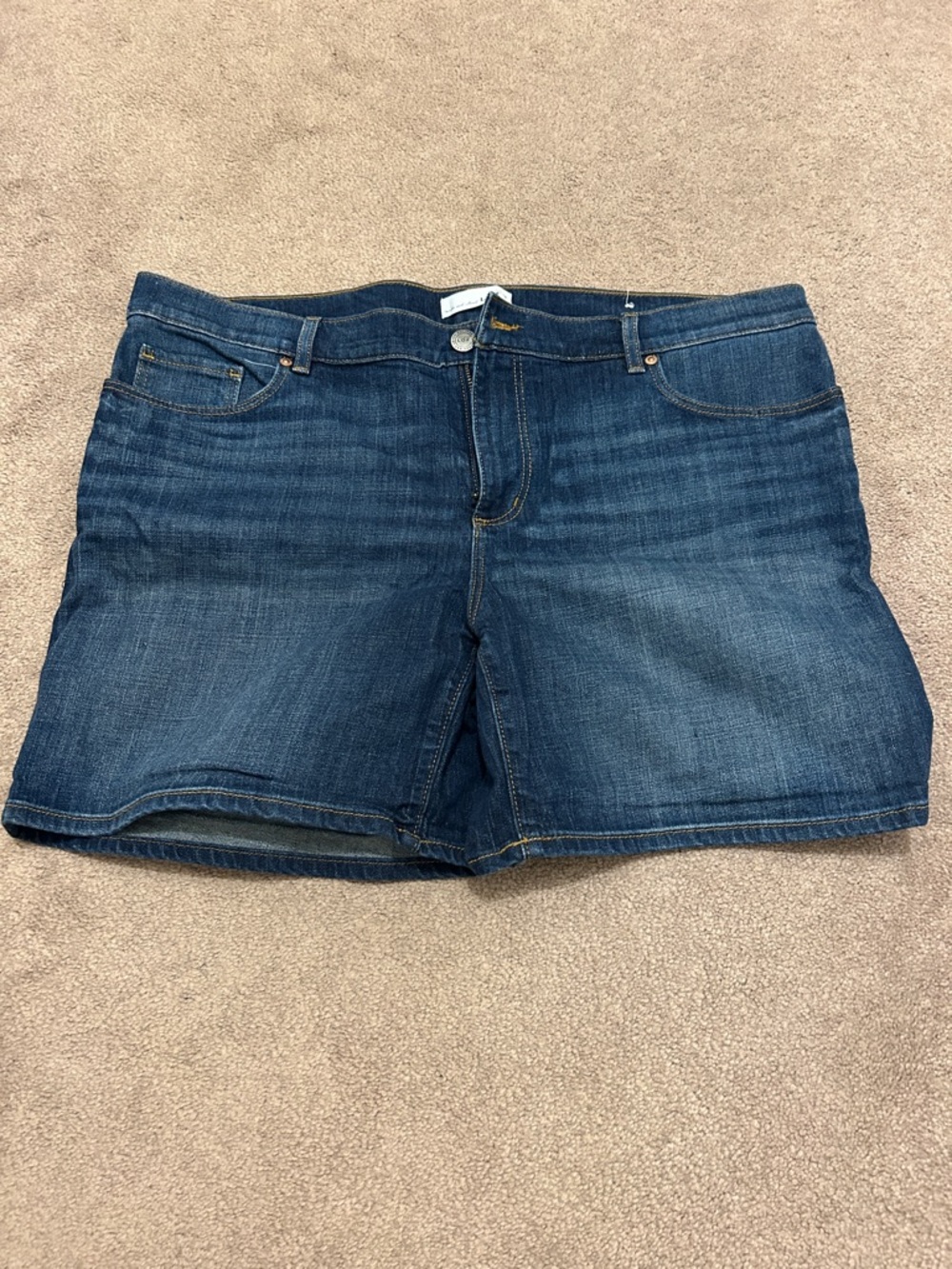 Ann Taylor LOFT Women’s Dark Wash Denim Shorts
